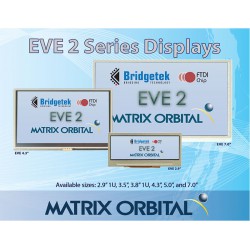 EVE SPI TFT Series Displays